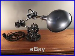 Industrial Desk Lamp Machine Gear Task Light Steampunk Rat