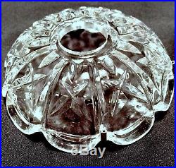 12 Vintage Schonbek Crystal Bobeche Chandelier 4 5/8 Light Lamp Cup Parts
