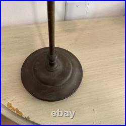 1860-70's C. A. Kleeman Kero Oil Student Lamp For Parts