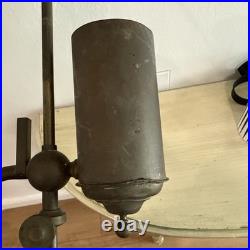 1860-70's C. A. Kleeman Kero Oil Student Lamp For Parts