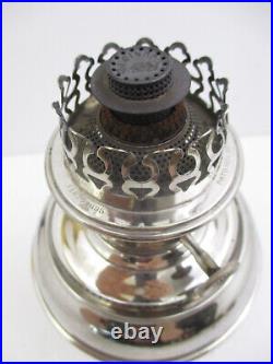 1895 Rayo Junior Nickel Oil Kerosene Lamp Mint Condition Original Parts(gfj)