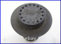 1895 Rayo Junior Nickel Oil Kerosene Lamp Mint Condition Original Parts(gfj)