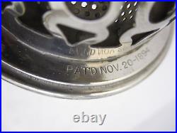 1895 Rayo Junior Nickel Oil Kerosene Lamp Mint Condition Original Parts(gfj)
