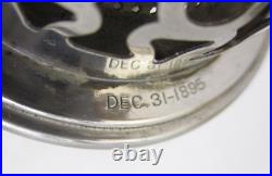 1895 Rayo Junior Nickel Oil Kerosene Lamp Mint Condition Original Parts(gfj)