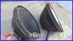 1915 1918 Model T Ford BROWN HEADLIGHT BUCKETS Original roadster touring