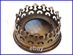 1915 ALADDIN No. 6 BRASS OIL LAMP ALL Orig Parts, No WICK 1928 Model Chimney