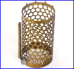 1915 ALADDIN No. 6 BRASS OIL LAMP ALL Orig Parts, No WICK 1928 Model Chimney