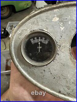 1920's 1930's Vintage Oval Dash Gauge Panel HOT RAT ROD SCTA TROG Custom