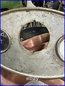 1920's 1930's Vintage Oval Dash Gauge Panel HOT RAT ROD SCTA TROG Custom