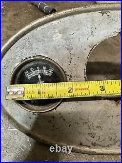 1920's 1930's Vintage Oval Dash Gauge Panel HOT RAT ROD SCTA TROG Custom