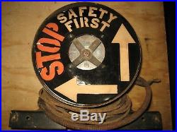 1920's Stop Turn Safety light lamp vintage outstanding WITH CONTROLLER