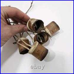 1930's Antique Vintage Virden Winthrop Ceiling Light Fixture (For Parts/ Repair)