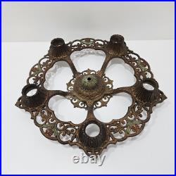 1930's Antique Vintage Virden Winthrop Ceiling Light Fixture (For Parts/ Repair)