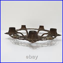 1930's Antique Vintage Virden Winthrop Ceiling Light Fixture (For Parts/ Repair)