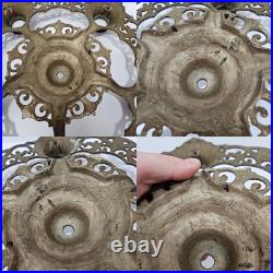 1930's Antique Vintage Virden Winthrop Ceiling Light Fixture (For Parts/ Repair)