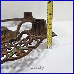 1930's Antique Vintage Virden Winthrop Ceiling Light Fixture (For Parts/ Repair)