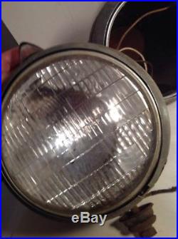 1930's Vintage Guide Head Lamps Hot Rod Antique With Turn Marker Lights