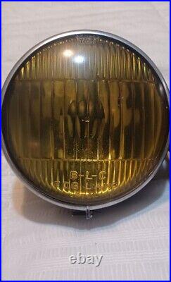 1930s 1940s VINTAGE B-L-C 5 3/4 ORIGINAL FOG LAMPS 924316 524-A CHEVROLET