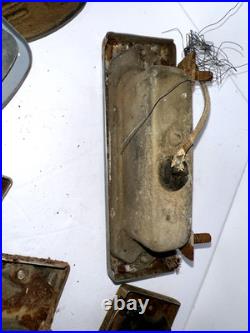 1940-50'S CHEVROLET Chevy TRUCK Vintage Lamp GLASS LENS DOME LIGHT Old parts Lot