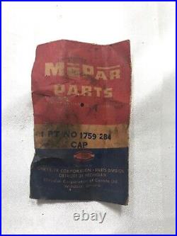 1940's 1950's Vintage MoPar Trim Piece Cap MoPar Part # 1759284 NOS