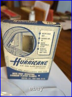 1940s Antique NOS Kastar Hurricane Breezies Type Vent window rain Hot rat Rod