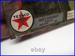 1940s Antique Texaco station Visor mirror Vintage Chevy Ford Hot Rod gm rat bomb