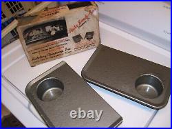 1950s Antique auto Trays Car hop drive in Vintage Chevy Ford Hot rat Rod 55 57