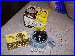 1950s Antique nos auto Airguide Compass Vintage Chevy Ford Hot rat street Rod 55