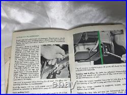 1961 AMC Rambler American Motors Owners Manual Vintage