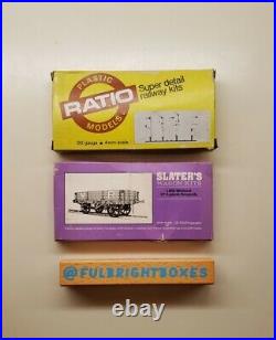 1970's Vintage Model Kits + Train Parts (Matchbox, Slater's, Keil Kraft and More)