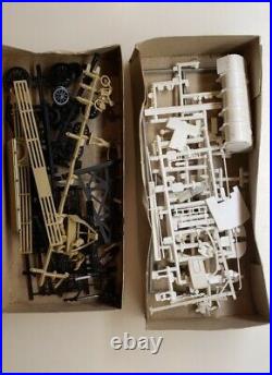 1970's Vintage Model Kits + Train Parts (Matchbox, Slater's, Keil Kraft and More)