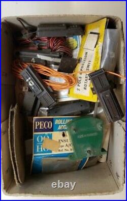 1970's Vintage Model Kits + Train Parts (Matchbox, Slater's, Keil Kraft and More)