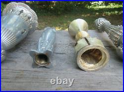 1-2-3-4 or 5 Antique Vintage Floor Lamp Torchier Light Chandelier Parts