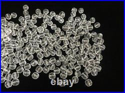 230 Vintage Murano Italy Crystal Glass Beads Prism Lamp Parts, 1/2 Dia (1.4 cm)
