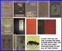 2TB 500+ ANTIQUE LAMP CATALOGS Electrical Supplies Gas Oil Light Shade Parts etc