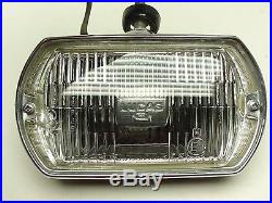 (2) Vintage 68 69 70 Mustang Shelby Cobra GT40 LUCAS Square 8 Fog Lights Lamps