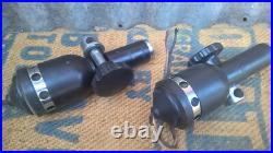 2 x Vintage Industrial Cambridge Instruments Scientific Lamp Light Parts