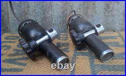 2 x Vintage Industrial Cambridge Instruments Scientific Lamp Light Parts