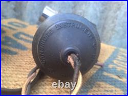 2 x Vintage Industrial Cambridge Instruments Scientific Lamp Light Parts