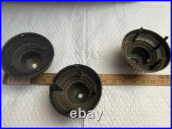 3 Lamp Parts Old Shade Holders 4 Fitting