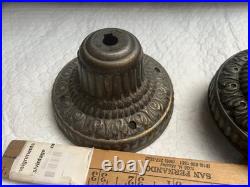 3 Lamp Parts Old Shade Holders 4 Fitting