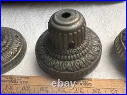 3 Lamp Parts Old Shade Holders 4 Fitting