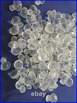 400 Mouth Blown Glass Grape Beads 20mm Antique Lamp Parts