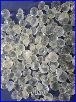 400 Mouth Blown Glass Grape Beads 20mm Antique Lamp Parts