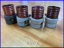 #4 Vintage, ArrowithH&H, Matching Paddle Interiors, Porcelain, lamp parts