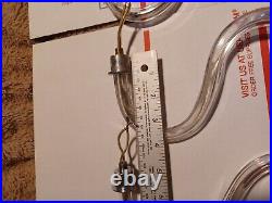 4 Vintage Murano Glass Chandelier Arm Lamp Parts with wires B