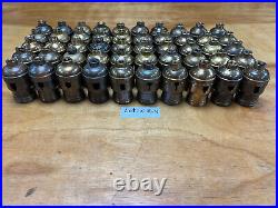 #50 Vintage Fat-Boy Pull Chain / Paddle, socket shells, lamp parts, lighting