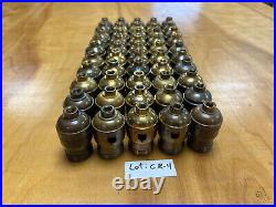#50 Vintage Fat-Boy Pull Chain / Paddle, socket shells, lamp parts, lighting