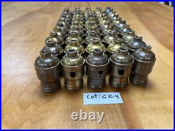 #50 Vintage Fat-Boy Pull Chain / Paddle, socket shells, lamp parts, lighting