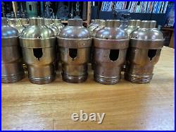 #50 Vintage Fat-Boy Pull Chain / Paddle, socket shells, lamp parts, lighting